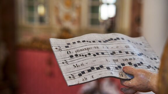 Stiftsbasilika St Florian Notenblatt Engel @Andreas Etlinger Stiftsbasilika St Florian Notenblatt Engel @Andreas Etlinger