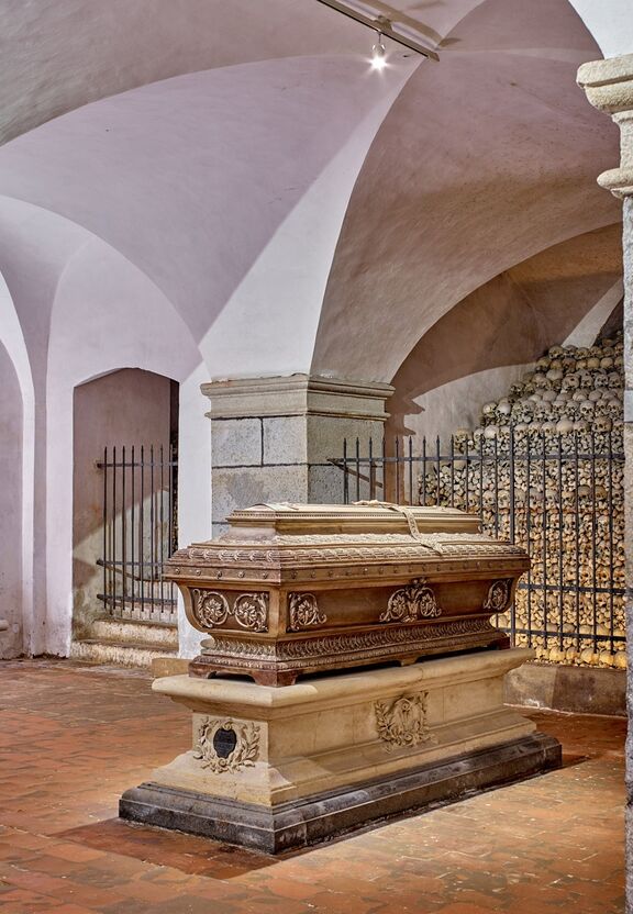 Stift St Florian Bruckner Sarkophag ©Pedagrafie Stift St Florian Bruckner Sarkophag ©Pedagrafie